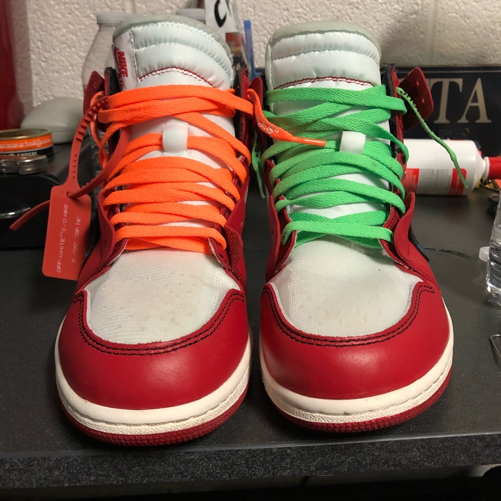Jordan retro 1 off white
